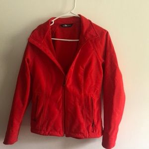 Women’s red North face jacket